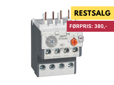 Termorelæ f/CTX3 minikontaktor 2,5A
