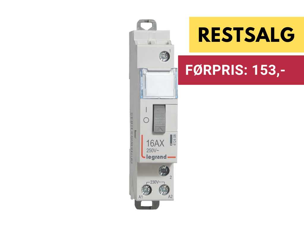 CX3 Kiprelæ 16A NO 230V 1M