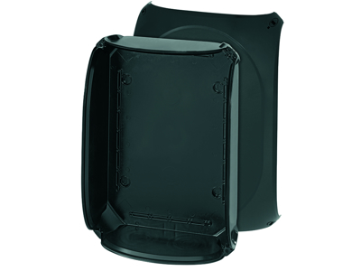 KVIK 355x255mm Sort Glat 