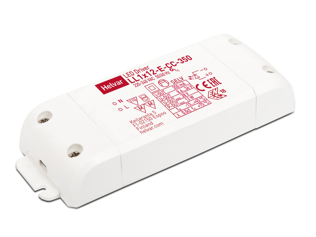 Helvar LED driver LL1x12-E-CC-350 (ON/OFF)