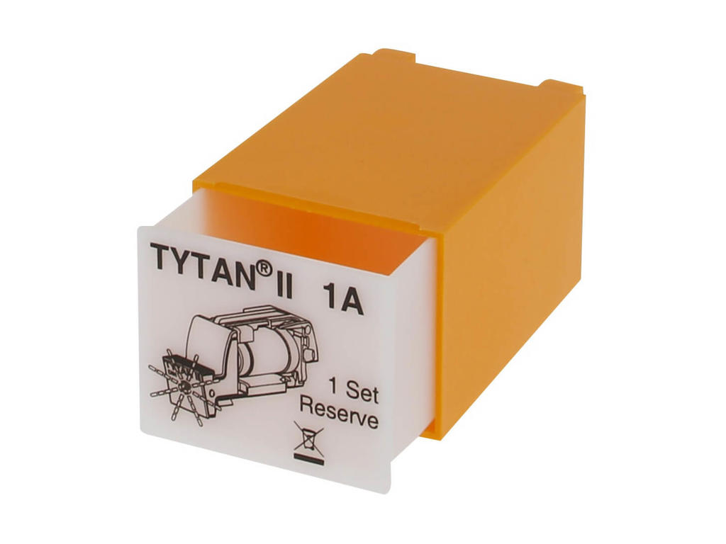 TYTAN® II D0 sikringsskuffer med blinkmelder 3 x 1A - Orange