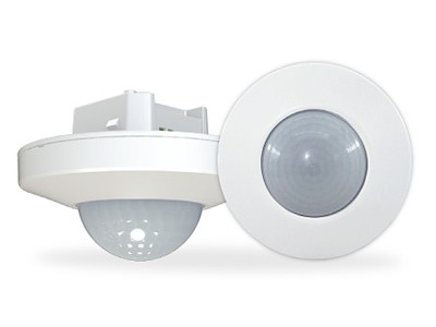 DALI-2 PIR sensor med dagslyssensor, Hvid, High-bay H14, Ø22