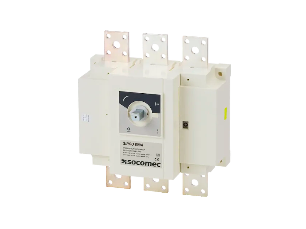 Socomec SIRCO kompakt lastbryder 415VAC / 500VDC, 3P 1250A