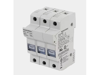 Socomec RM sikringsholder til 10x38 sikring, 3-polet 32A