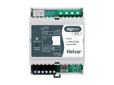 Helvar Digidim 472 konverter, 1 kanal