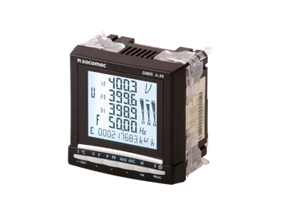 Socomec DIRIS A-30 multifunktionsmåler, 12-48VDC