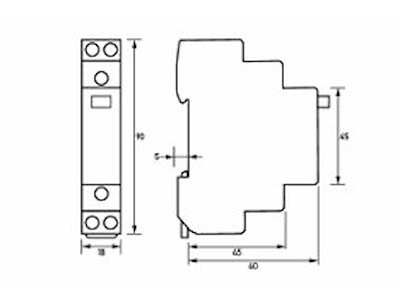 RS 024-100 DC, universalrelæ