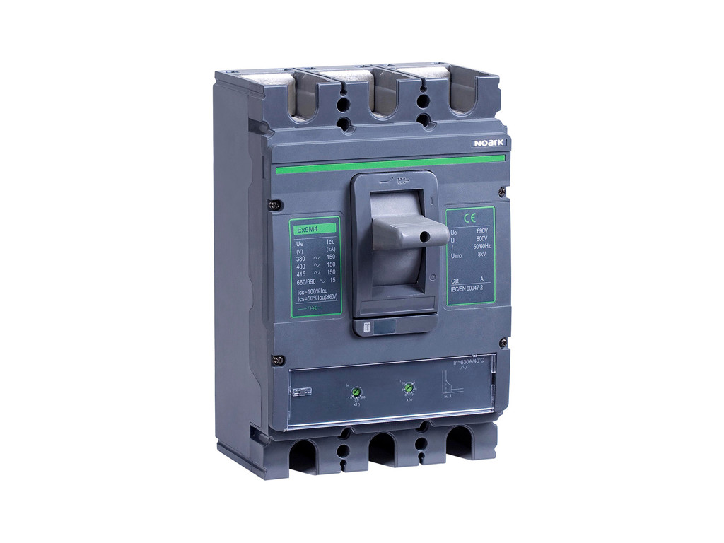 Noark M5 maksimalafbryder termomagnetisk, 630A 3P, 36kA 