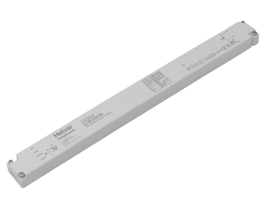Helvar LED driver LL100-CV48-DA (DALI-2)