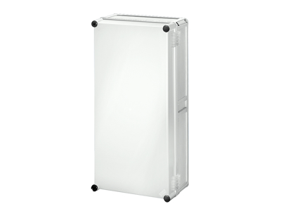 Hensel Mi kasse 600x300x170 mm - gråt hængslet låg