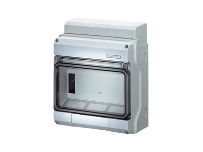 Hensel KV gruppetavle 9 moduler (1x9) - IP65