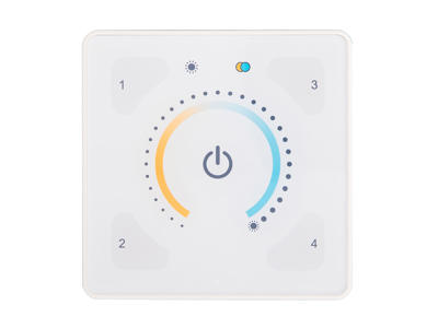 Helvar ILLUSTRIS® panel Colour Temperature i glas - Hvid