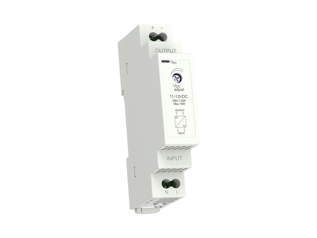 ELKO EP stabiliseret strømforsyning til DIN-skinne 24V/15W 
