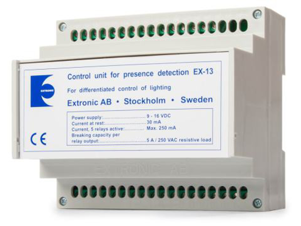 EX13 logikmodul, 4+1 kanal