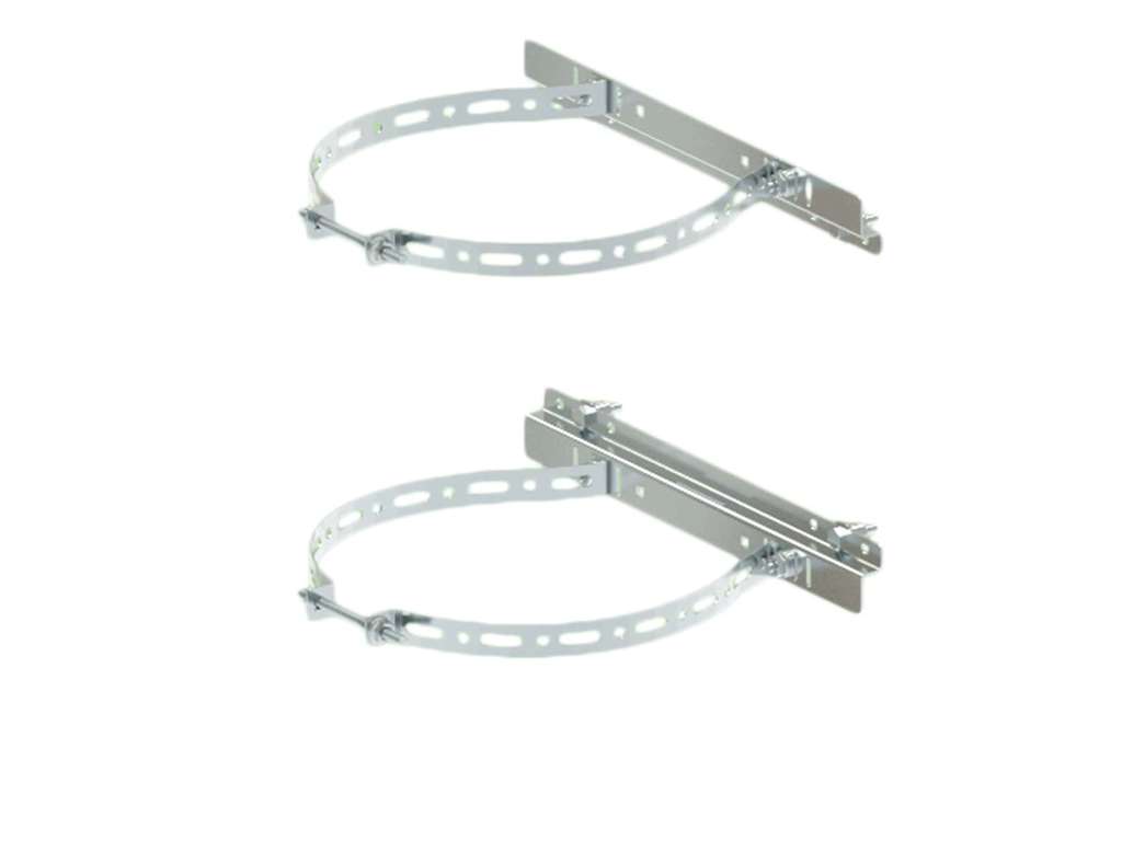 Mastebeslag til Noark stålskab B:500mm, 1 sæt (2 stk.)