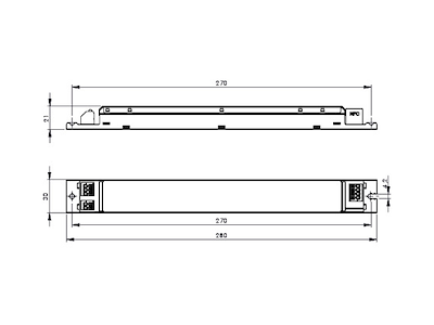 Helvar LED driver LL120HE-DA-100-800 (DALI-2)