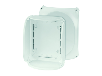 KVIK 255x205mm Grå Glat 