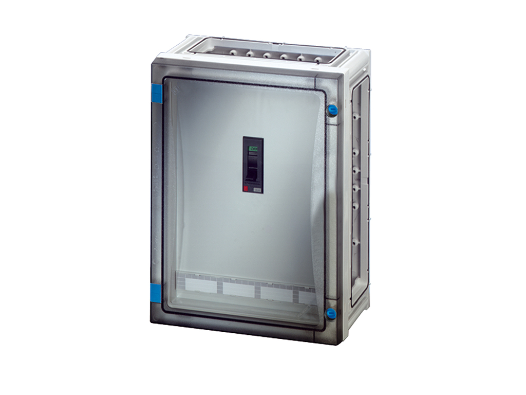 Hensel ENYSTAR kasse til maksimalafbryder med afbryder 160A, 3P PE+N