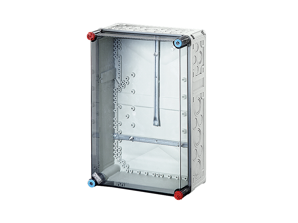 Mi kasse med beslag til 1 x kWh-måler, 450x300x170 mm