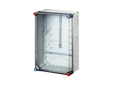 Mi kasse med beslag til 1 x kWh-måler, 450x300x170 mm