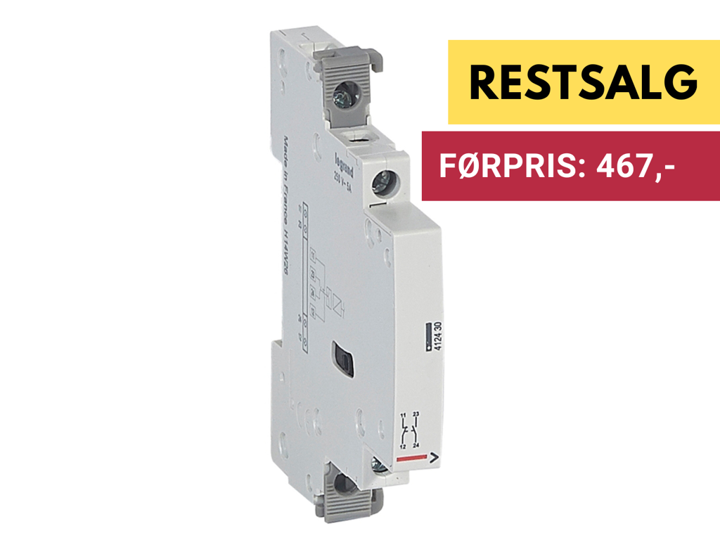 CX3 Kontakt Aux 25A NO+NC 0,5M