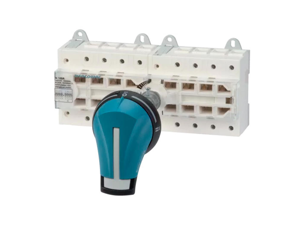 Socomec SIRCO VM1 manuel omskifter I-0-II, 3P 125A