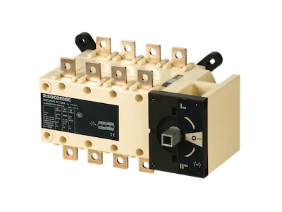 Socomec SIRCOVER manuel omskifter I-0-II, 4P 160A