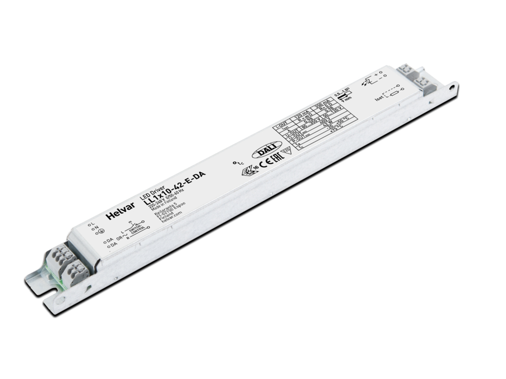 Helvar LED driver LL1x10-42-E-DA (DALI)  