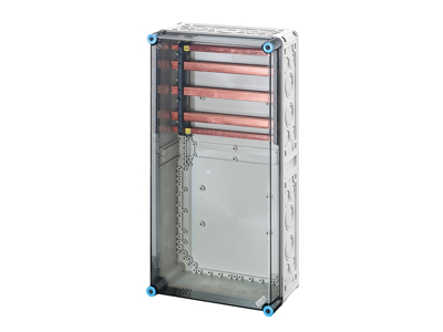 Hensel Mi kasse med skinnefelt 400A Cu 5-polet, 600x300x170 mm
