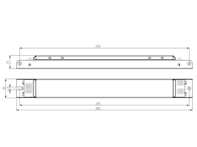 Helvar LED driver LL25SE-CC-150-500 (ON/OFF)