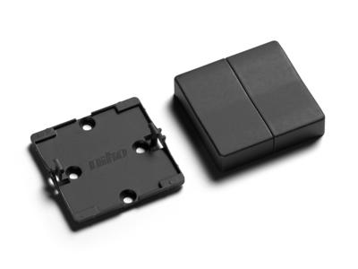 Tangenter og bagplade (4-tryk) til EnOcean tryk for Fuga - Antracit