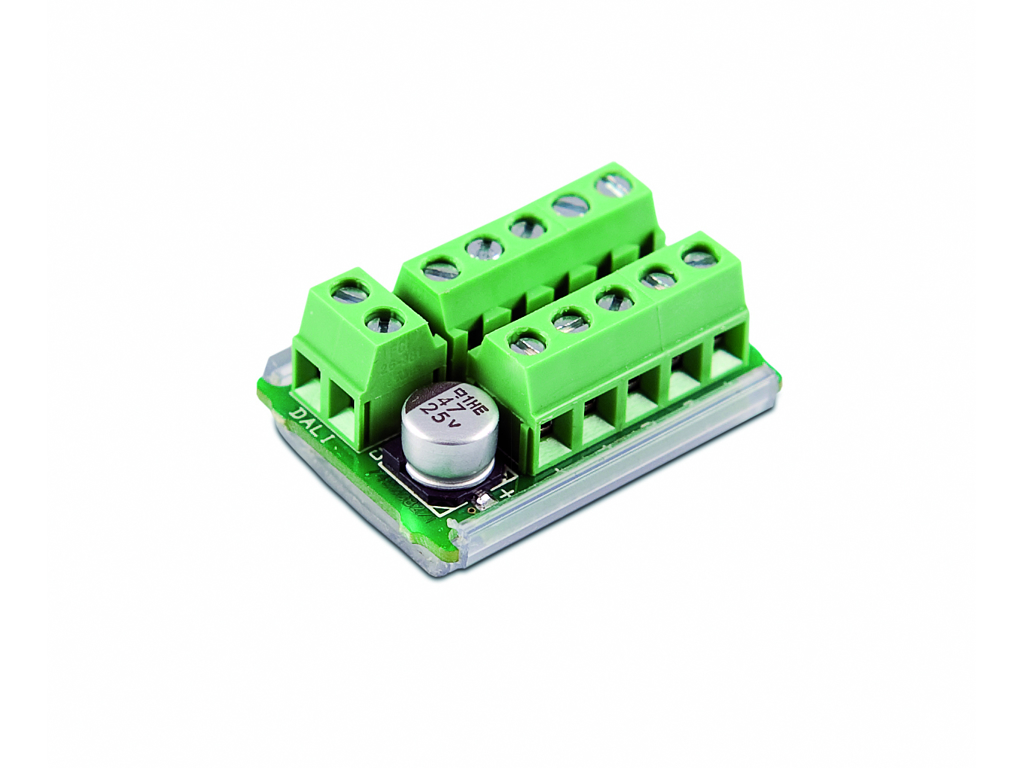Helvar Digidim 445 mini input modul til tryk m/LED