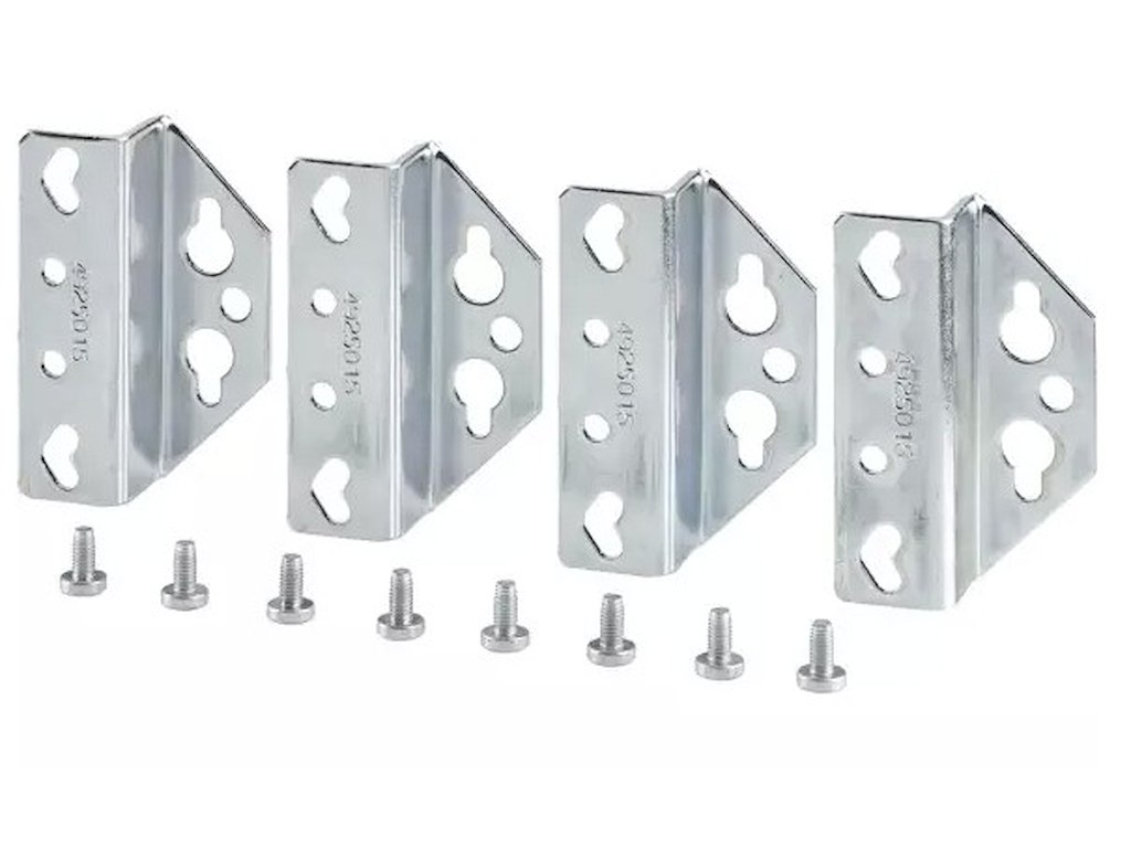 Vægbeslag for MiMR Dybde 30mm Sæt á 4 stk.