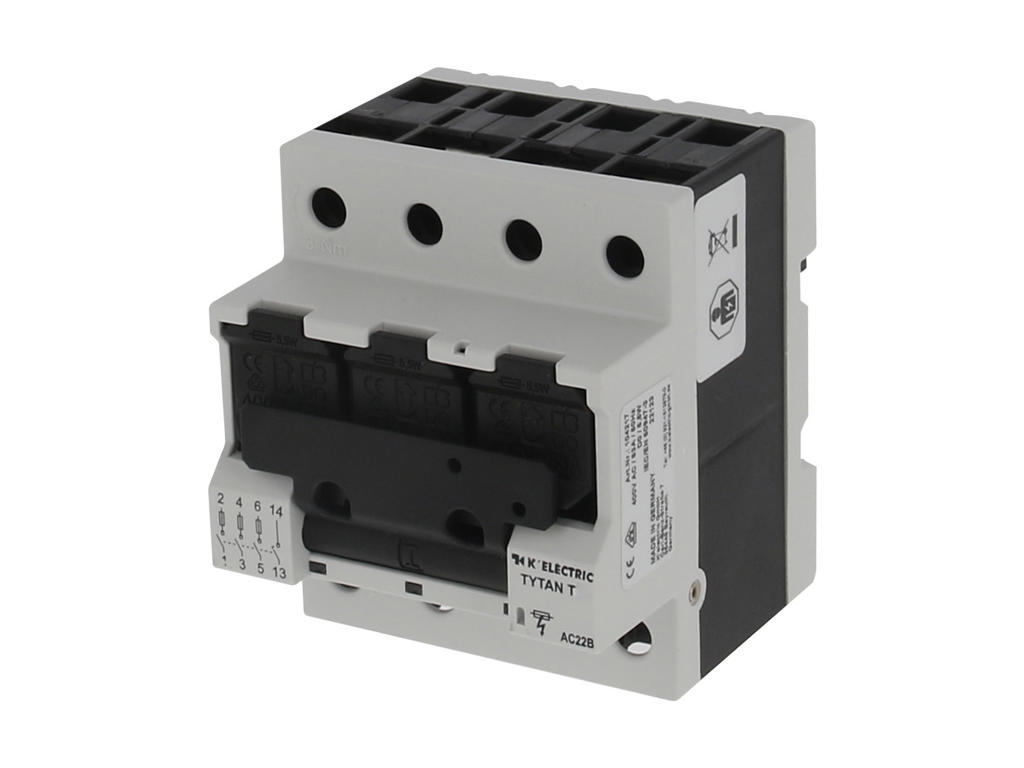 TYTAN® T Sikkerhedsafbryder med hjælpekontakt 3P, 4M 