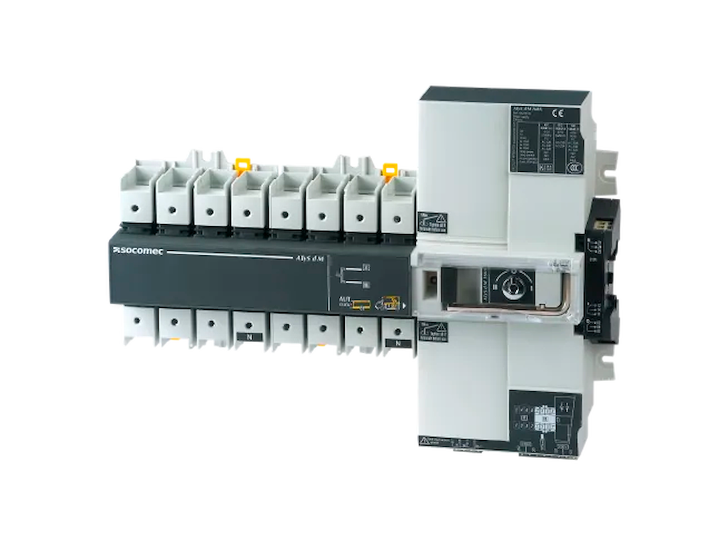 Socomec ATyS d M fjernbetjent omskifter, 4P 63A