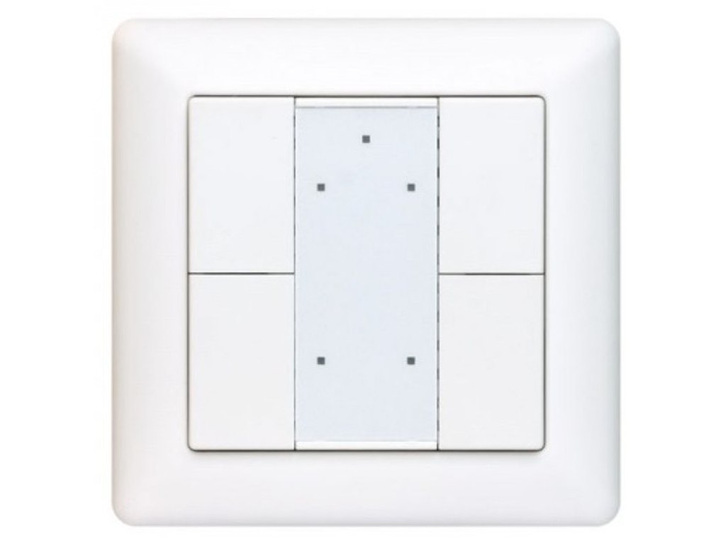 Panel med 4 tryk, DALI2 - Hvid