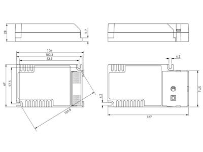 Helvar LED driver LC1x35-DA (DALI)