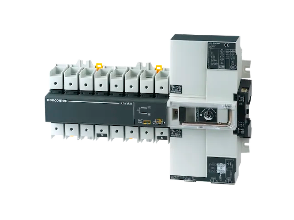 Socomec ATyS d M fjernbetjent omskifter, 4P 160A