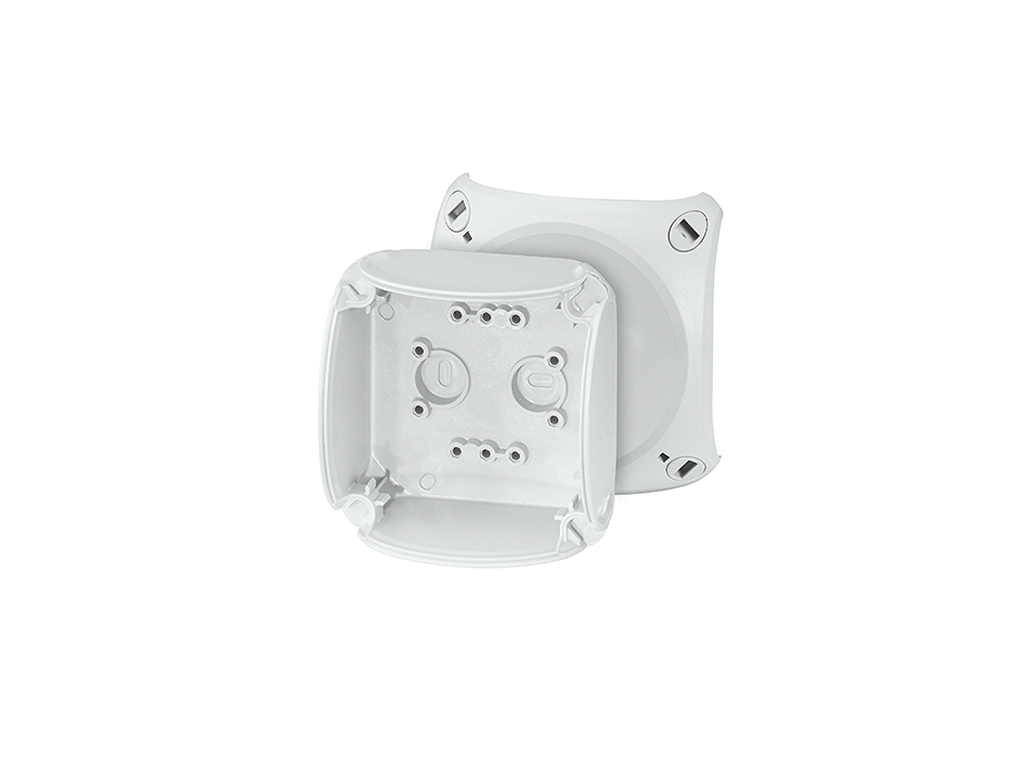 Hensel EB tom dåse 93x93x62 mm, IP66 - Grå