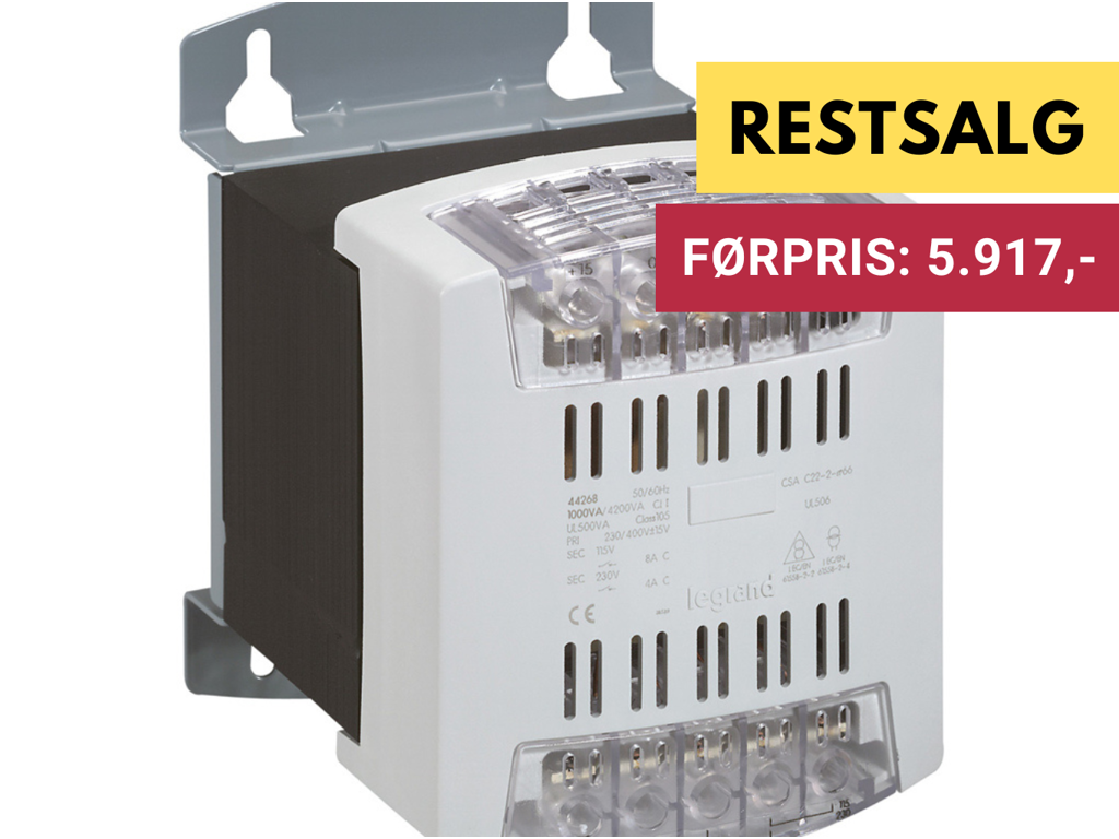 Transf. 230/400V-115/230V 1000VA