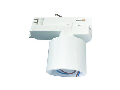 ARC global adaptor til 32X PIR, passer til 3-fasede skinner - Hvid