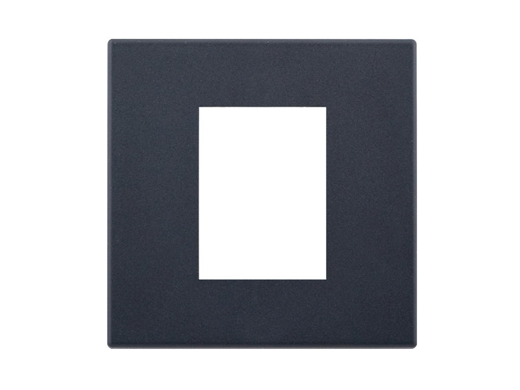 Helvar Digidim 235S ramme 1M - Sort plast