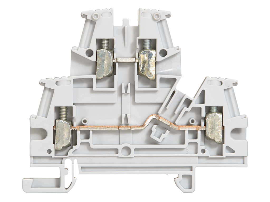 Viking 3 Skrue 4mm² Grå dobb. 6mm