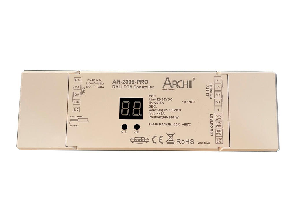 ARC DALI DT8 LED controller 4CHx5A, 12V-36V