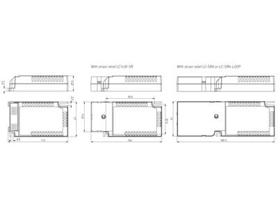 Helvar LED driver LC45SE-CC-600-1050 (ON/OFF)