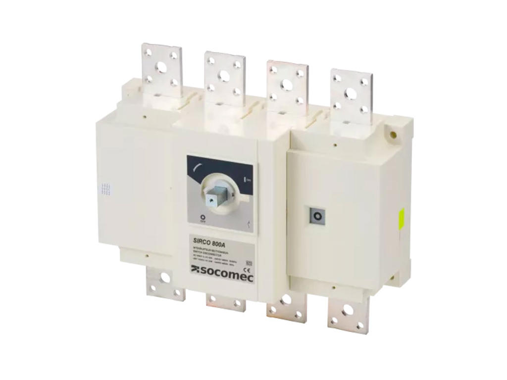 Socomec SIRCO lastbryder 415VAC / 500VDC, 4P 800A