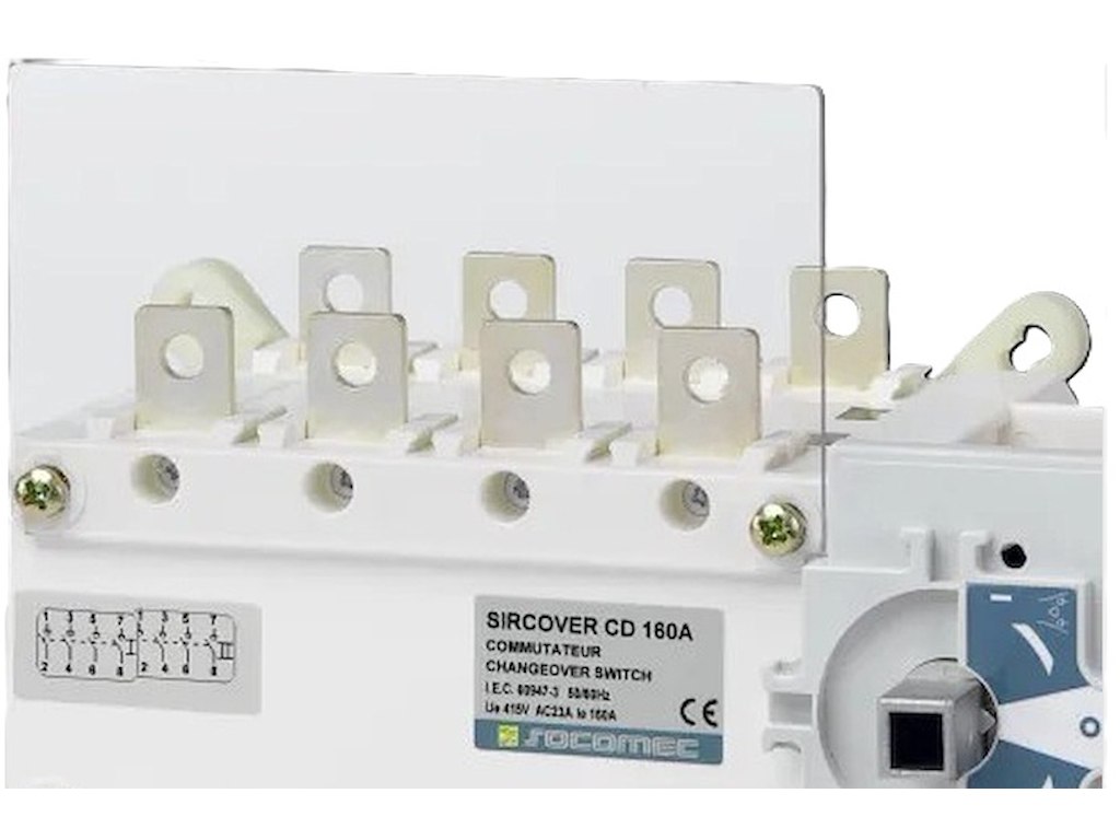 Socomec Terminalafdækning 3P til SIRCO/SIRCOVER/ATyS 800/1250A