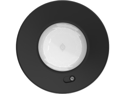 DALI-2 PIR sensor med daglyssensor, Sort, Corridor H2,5, Ø40x5