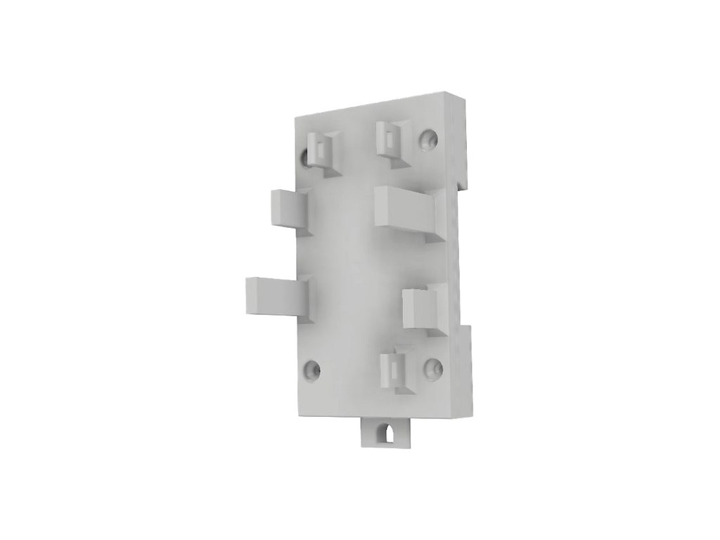 ARC DIN-skinne holder til Casambi TED/ASD modul - Hvid