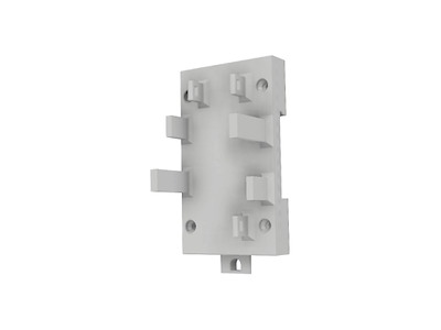 ARC DIN-skinne holder til Casambi TED/ASD modul - Hvid